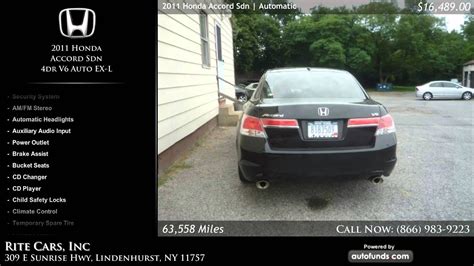 Used Honda Accord Sdn Rite Cars Inc Lindenhurst Ny Sold