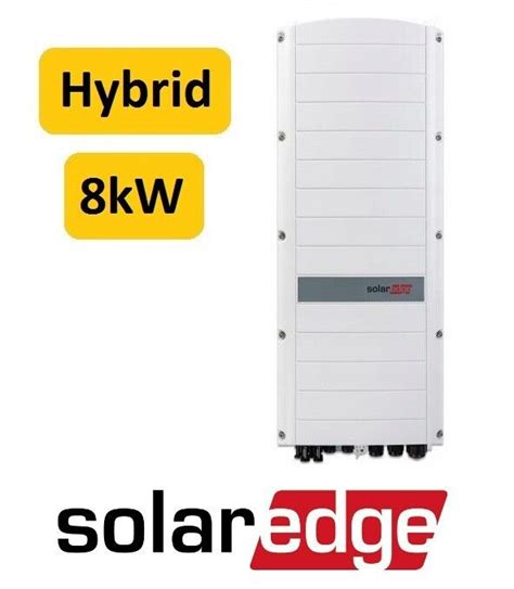 Solaredge Se K Storedge Hybrid Wechselrichter Se K Rws Ben Phasig