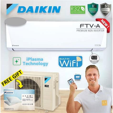 Daikin Ftv A Series R Premium Non Inverter Air Conditioner Shopee