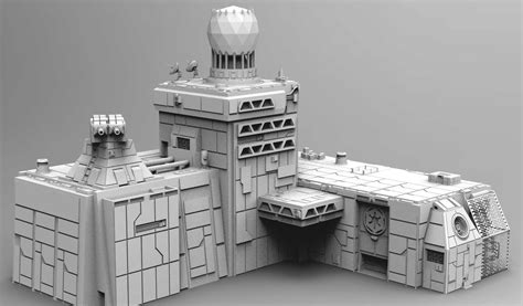 Imperial Military Base - Star Wars 3D | CGTrader