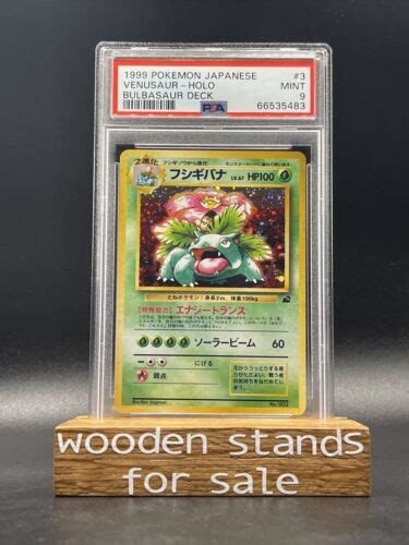 1999 Pokemon Japanese Bulbasaur Deck 3 Venusaur Holo Psa 9 Mint Ebay