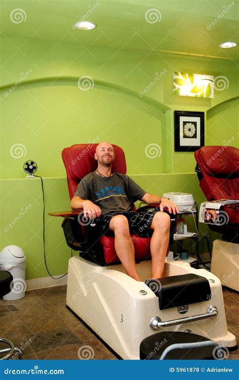 Man At Spa Stock Photo Image Of Care Enjoyable Concept 5961878