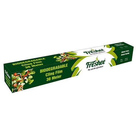 Freshee Meter Biodegradable Cling Film Roll For Food Wrapping And