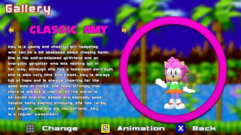 Classic Amy Sonic World Mods