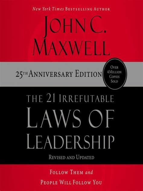 The 21 Irrefutable Laws of Leadership 25th Anniversary - Microsoft ...