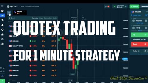 Quotex Trading For Minute Strategy Youtube