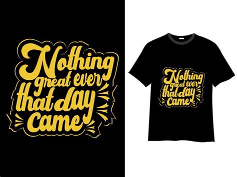 Premium Vector Typography Quotes Tshirt Designmotivational Lettering