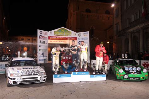 Prova Speciale E Arrivo Historic Rally Delle Vallate Aretine Le