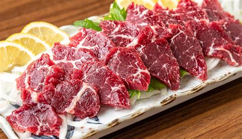 馬刺しのカロリーはどれくらい？ダイエット中でも食べられるお肉 肉の大栄 熊本 馬刺し・くまもとあか牛専門店