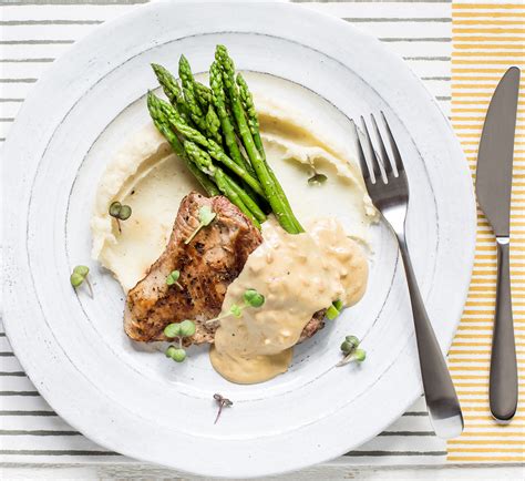 Escalopes De Porc Et Sauce La Moutarde Le Porc Du Qu Bec