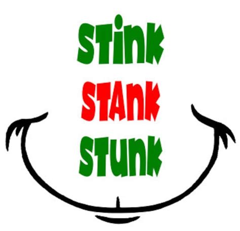 Stink Stank Stunk Green Meanie Inspired SVG Digital Download | Etsy