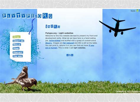 fly type html gallery