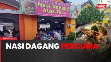 VIDEO Nasi Dagang Licin Tak Sampai Dua Jam Sinar Harian