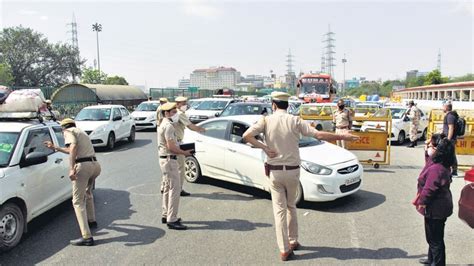 Gurugram Traffic Alert Disruption On Route Towards Delhi Due To