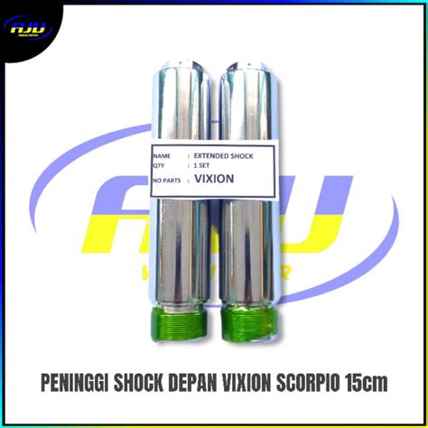 Jual Peninggi Shock Sambungan Skok Shok Depan Yamaha Vixion Scorpio