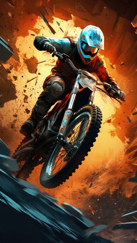 Background Dirt Bike Wallpaper Enwallpaper