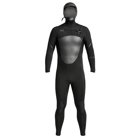 5 4 Axis X Hooded Wetsuit Black XCEL Wetsuits Europe Euro Store