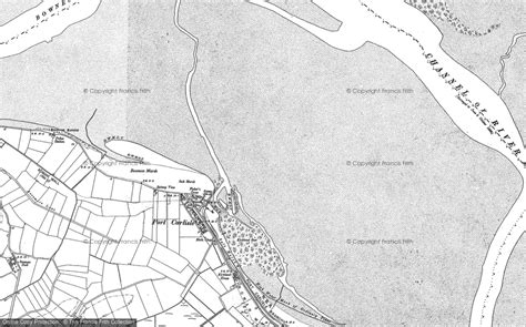 Old Maps of Channel of River Esk, Dumfries and Galloway