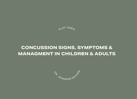 The Concussion Guide — Save A Brain