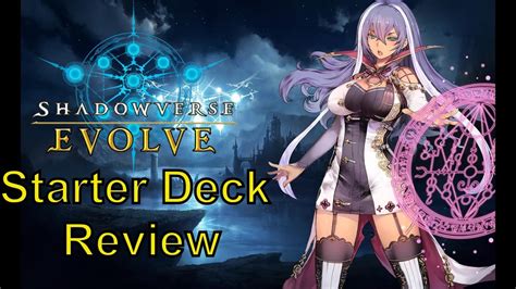 Shadowverse Evolve Runecraft Starter Deck Review Youtube