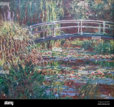 Le Bassin aux nymphéas harmonie rose Claude Monet Stock Photo Alamy