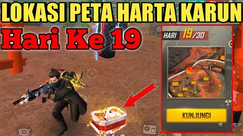 Tempat Lokasi Peta Harta Karun Ff Hari Ke Free Fire Indonesia