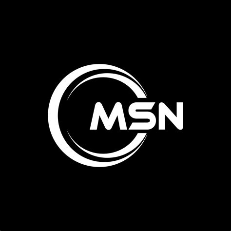 MSN Logo Design, Inspiration for a Unique Identity. Modern Elegance and ...