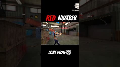 Lone Wolf Gameplay 🐺 Head Short 🗿🍷 Freefire Impossible Shorts