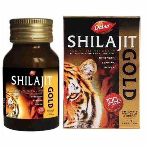 Buy Dabur Shilajit Gold Capsules 1020 Capsules Naturalved