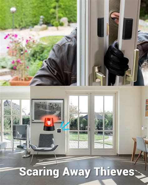 Snapklik.com : Wireless Door Chime, BITIWEND Door Alarm Sensor Door