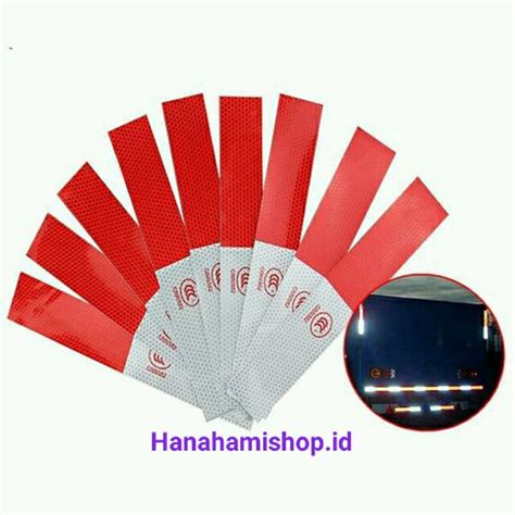 Jual Sticker Reflector Reflektif Stiker KIR Dishub Uji KIR Mobil Box