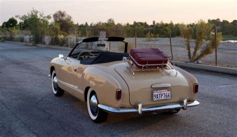 Rare Volkswagen Karmann Ghia Low Light Convertible Barn Finds