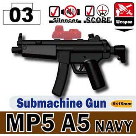 MP5A5 NAVY - Brick Republic