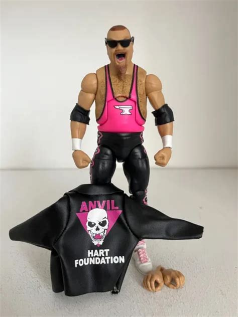 WWE JIM ANVIL Neidhart Mattel Wrestling Action Figure Elite Collection