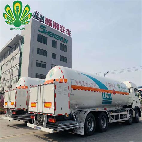 Standard Iso Asme Lng Truck Trailer Truck Gas Tanker Cryogenic Liquid Tank