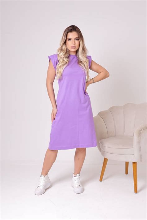 Vestido Muscle Roxo Hipervioleta Valentt Fabrica De Moda