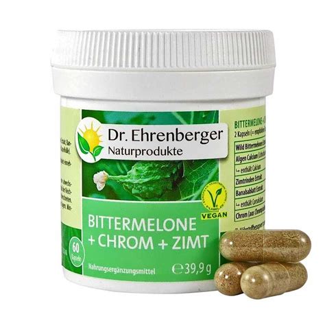 Dr Ehrenberger Bittermelone Kapseln 60 St Shop Apotheke