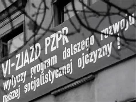 Migawki z przeszłości Warszawa gotowa na VI zjazd 1972 video