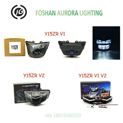 Zhipat Lampu Kepala LED Untuk YAMAHA Jupiter Y15zr V1 Y15zr V2 Y15zr V1