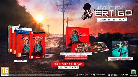 Alfred Hitchcock Vertigo Release Date Set Limited Edition New Trailer