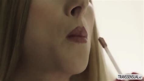 Beautiful Shemale Janelle Fennec Enjoy Anal Sex On The Bed