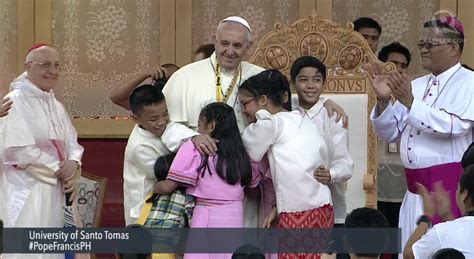 Popefrancisph Pope Francis Visits Ust