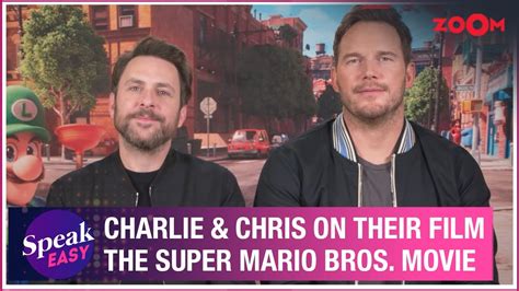 Chris Pratt Charlie Day On The Super Mario Bros Movie Guardians Of