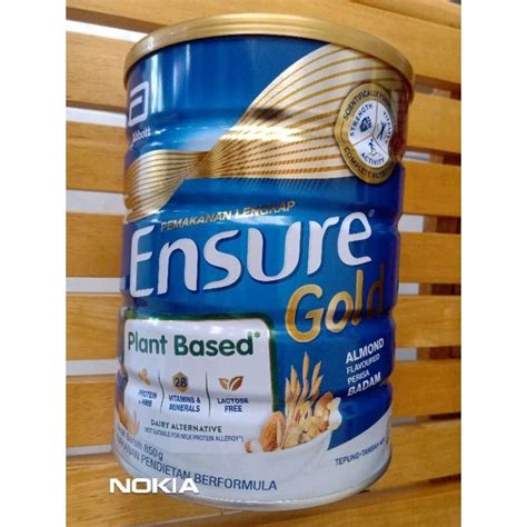 Ensure Gold Adult Complete Nutrition Plant Based Almond G