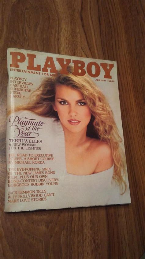 Playboy June 1981 Terri Welles PMOY Values MAVIN