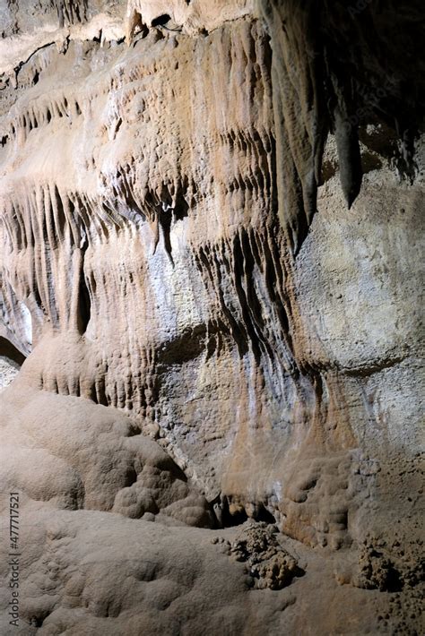 Magic And Mystical Lighting Inside Cave Of The Winds Stalactite Cavity