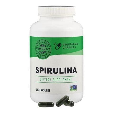 Spirulina Vimergy Spirulina Powder Capsules Uk