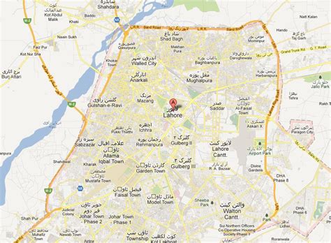 Lahore City Map in Detail – Paki Mag