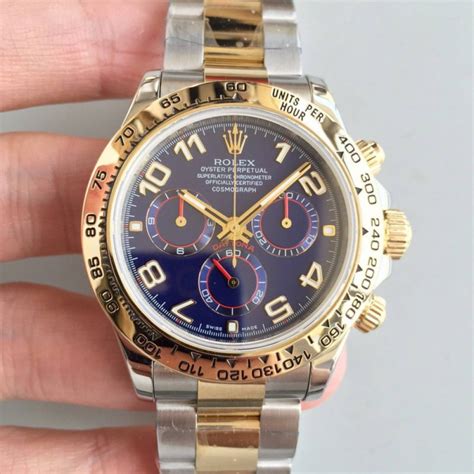 Replica Rolex Daytona Cosmograph A K Yellow Gold Wrapped