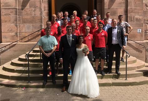 Hochzeit von Stefanie und Sebastian TuS Oppenau Fußball